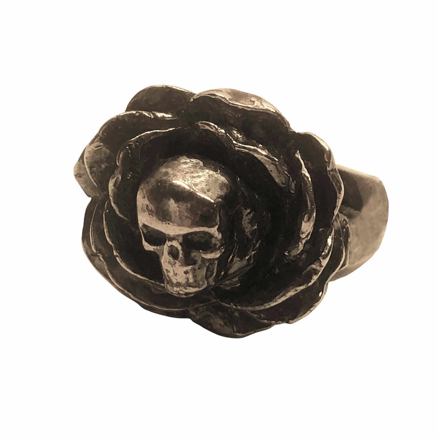 215 Skull Rose Ring by DHG Emily Burton