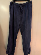 Storyteller Summer, natural fiber drawstring pants
