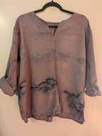 Linen Tunic w) hand-stitching