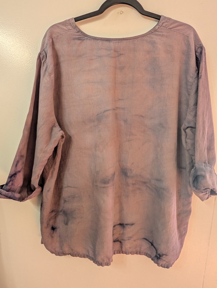 Linen Tunic w) hand-stitching