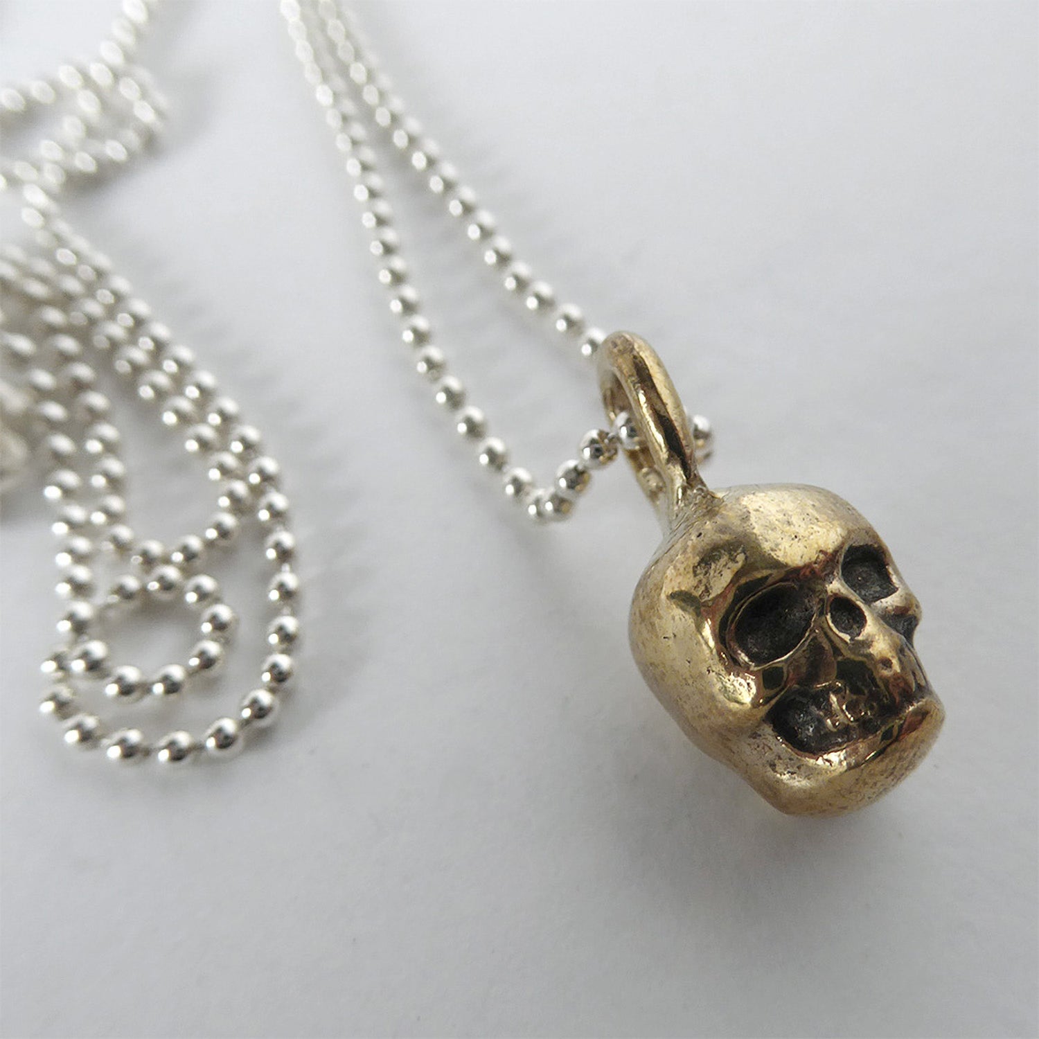 220 Lil Skull Necklace by DHG Emily Burton