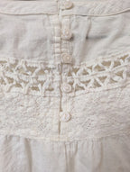 Charming Cotton Peasant Top