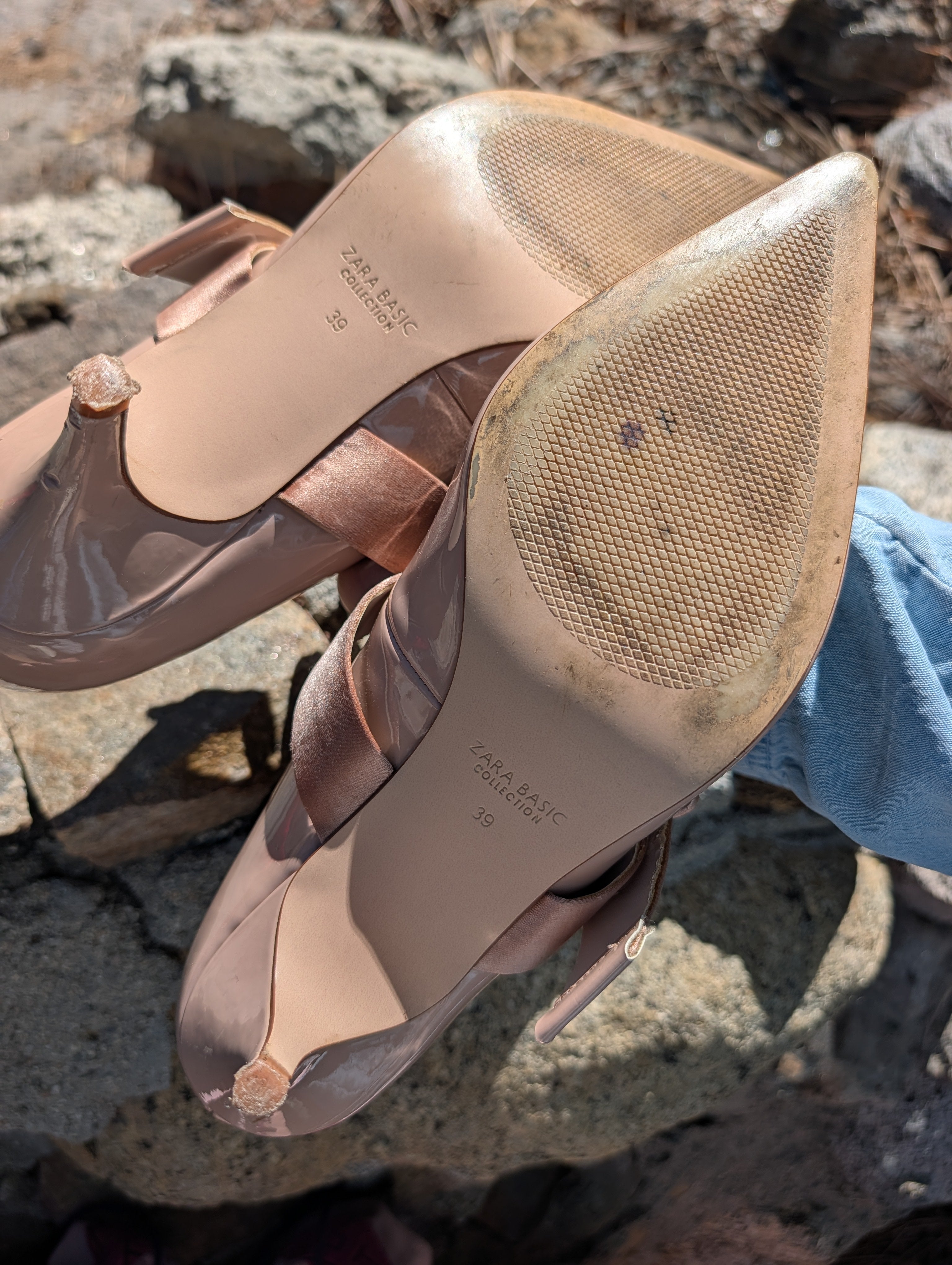 Vintage Zara Pointed Toe Mary Jane's