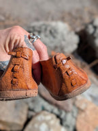 Hand Crafted Mary Janes w/ Pointed Toe