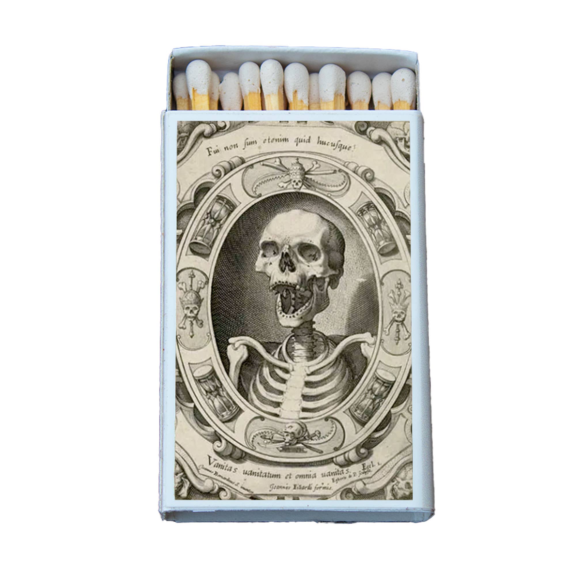 Matches • Skeleton Bust • Home Decor for Candles and Incense