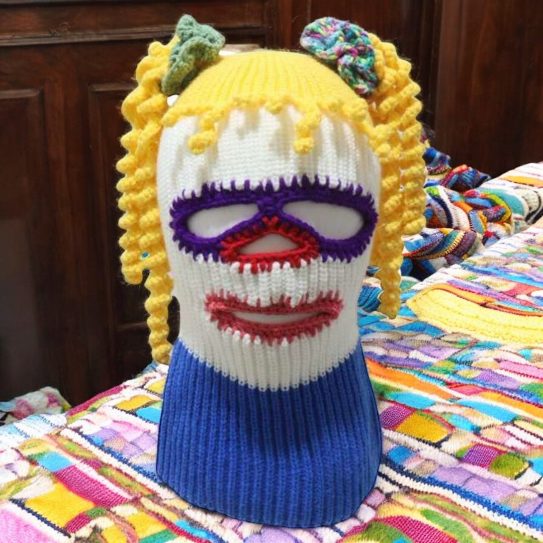 Doll-face Handmade Balaclava Ski Mask