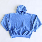 Blue hoodie on a white background