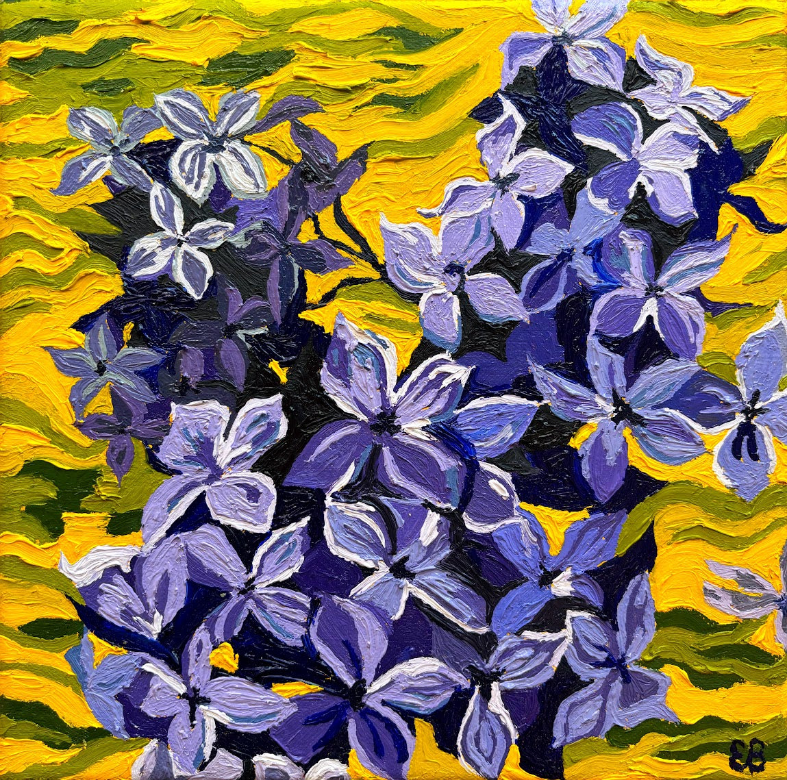 Alpenglow Oil by Emily Bishop