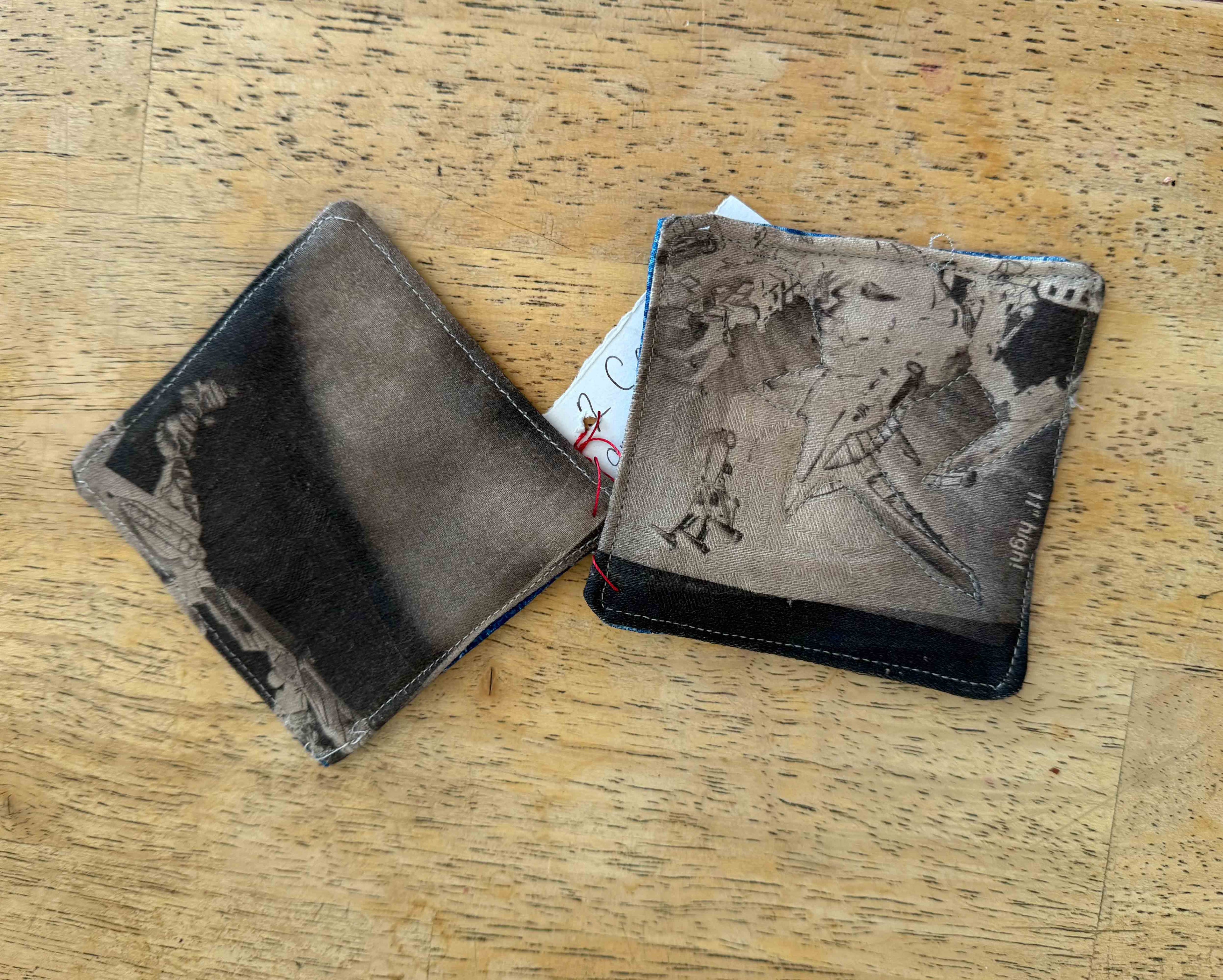 #306 2 Coasters by Mallory Cremin