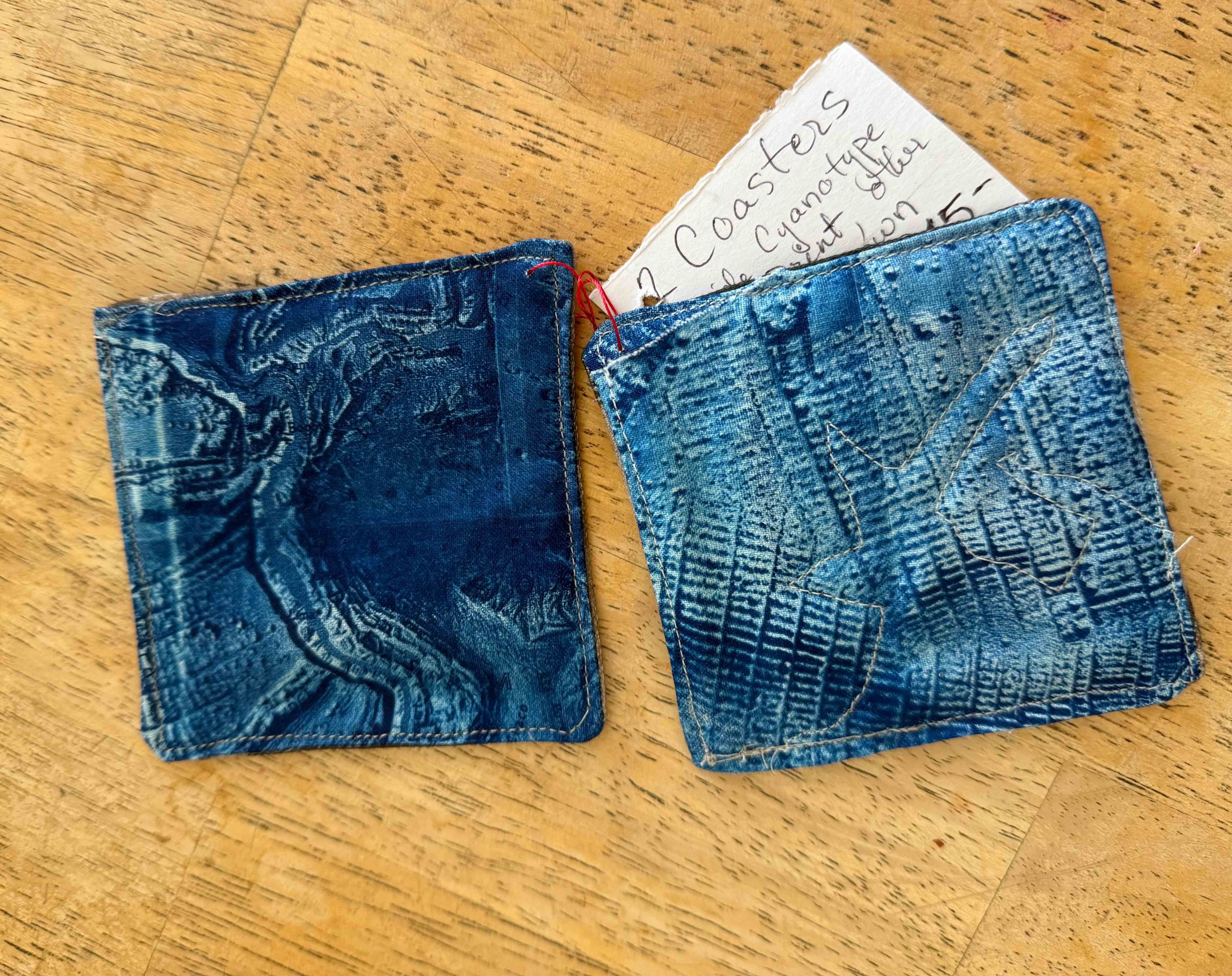 #306 2 Coasters by Mallory Cremin