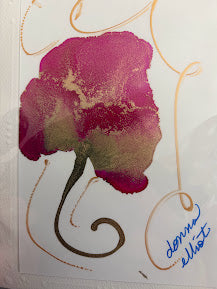 Greeting Card, Hand painted