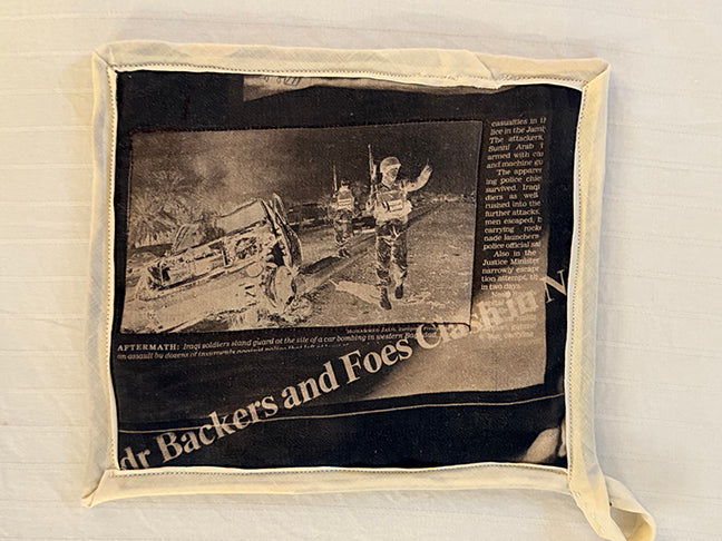 #309 Foes Potholder by Mallory Cremin