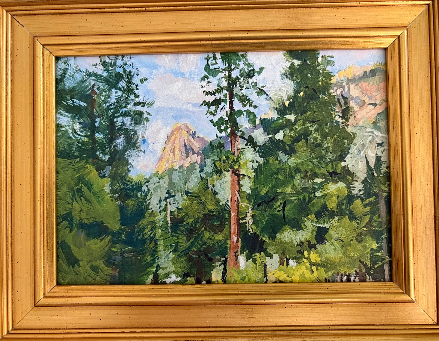 Lily Rock print by Jolene Paige