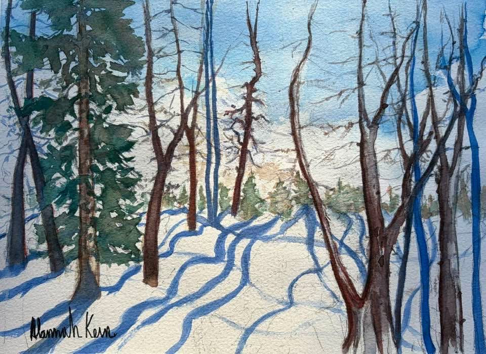 Morning on the Mountain by Alannah Kern