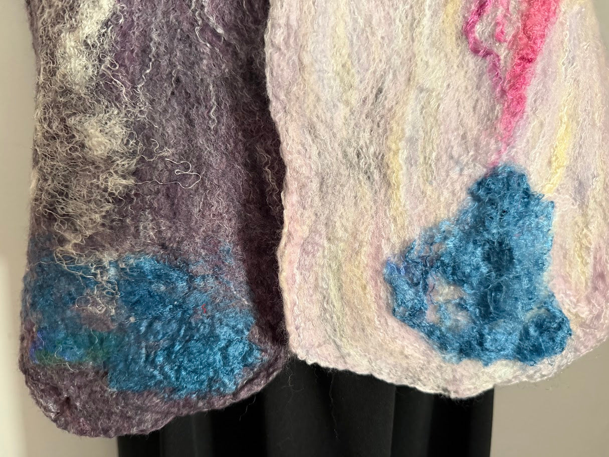 Split Personality Scarf by Donna Elliot