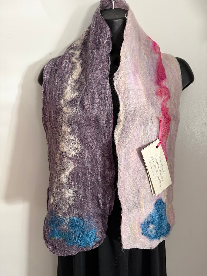 Split Personality Scarf by Donna Elliot