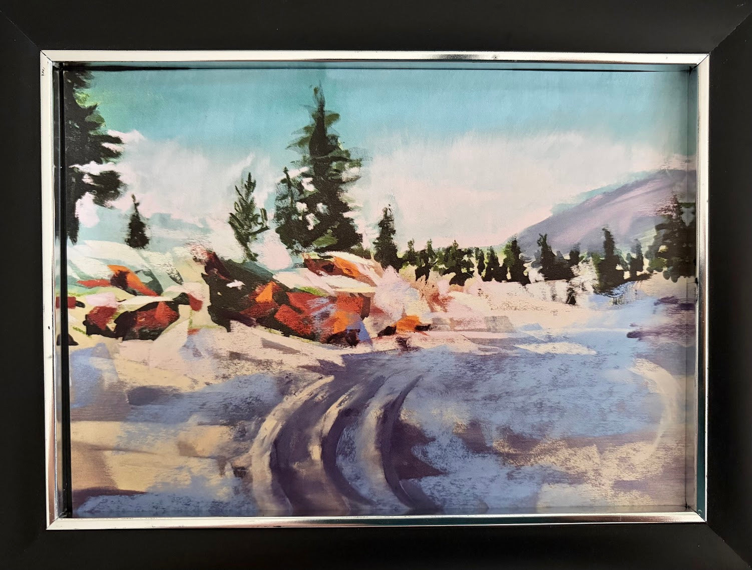 Tracks in the Snow by Randy Paige