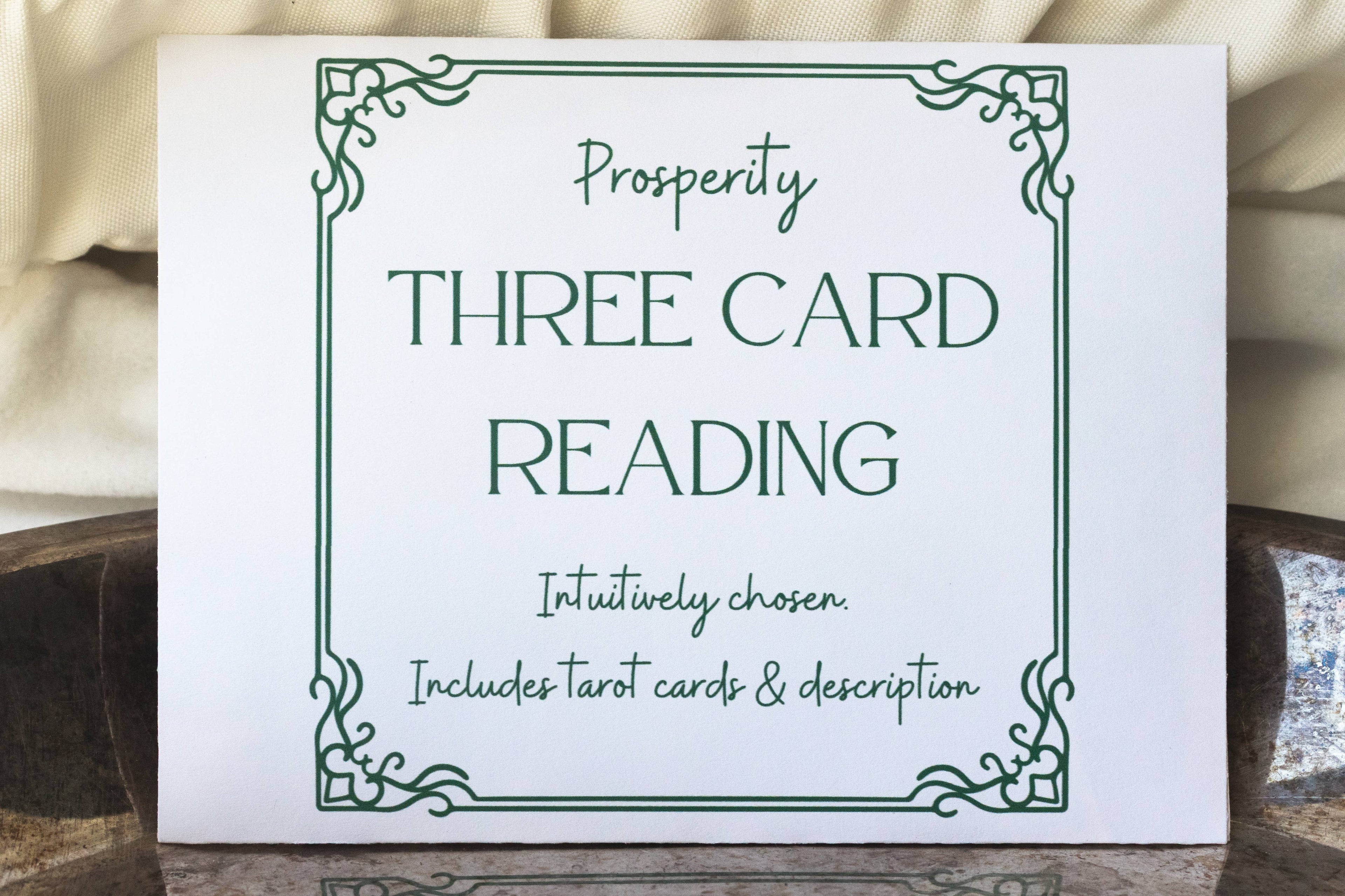 Three Card Tarot Reading