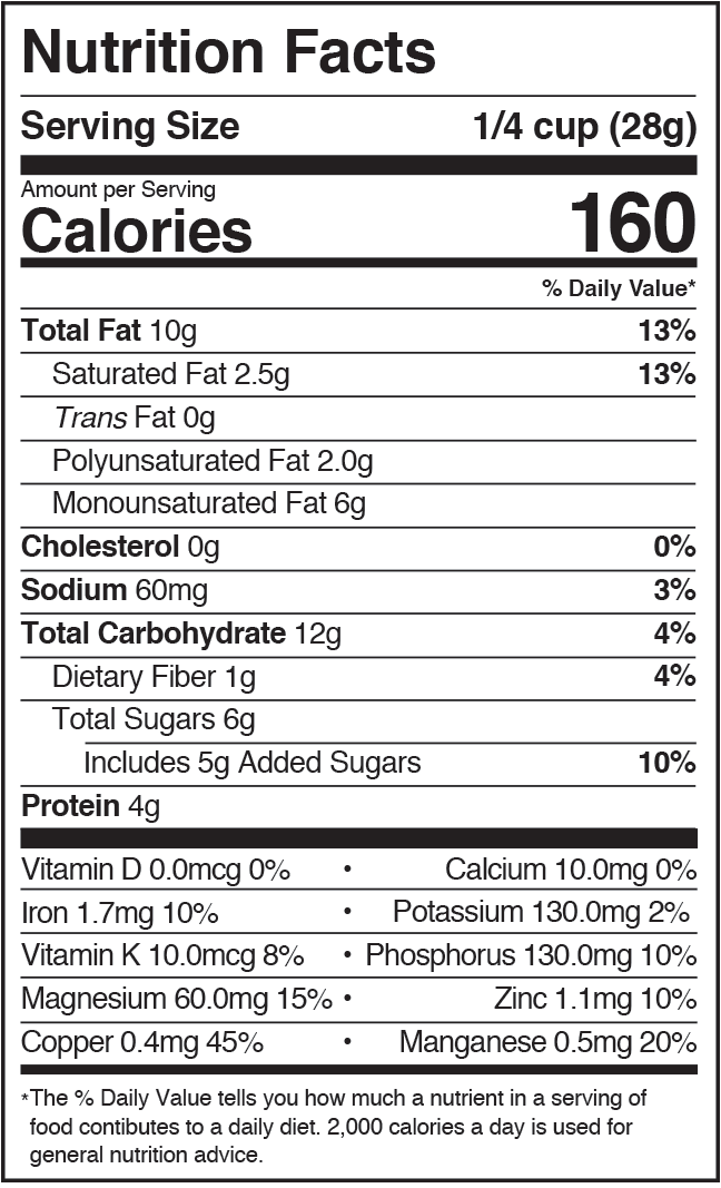 Toasted Coconut Roasted Cashews 1.5oz