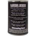 Shadow the Canned Raven - Bird Plush in a Can