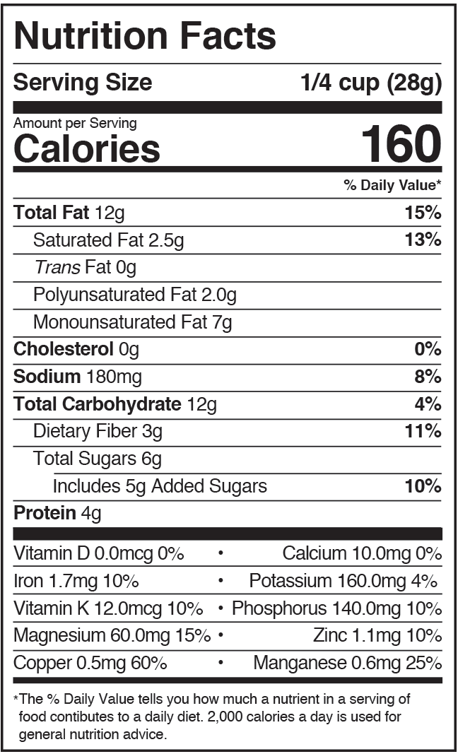 Cinnamon Wrapped Cashews 1.5oz