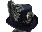 Gear Chain Steampunk Top Hat