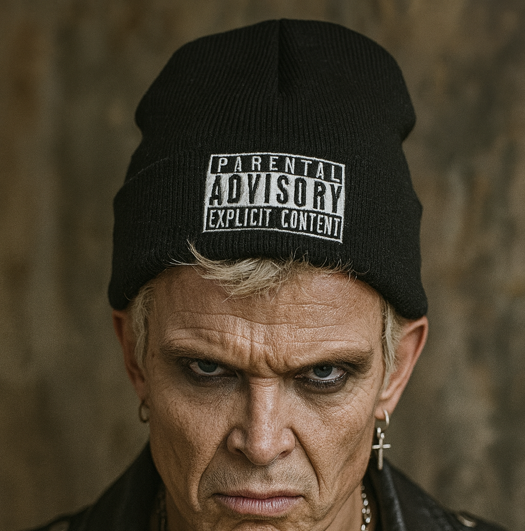 Parental Advisory Explicit Content Beanie