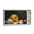 Matches • Skull a Book and Roses • Home Decor for Candles