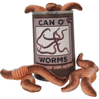 Can O' Worms - EcoFriendly Plush Gift for Fishermen w/Jokes