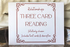 Three Card Tarot Reading