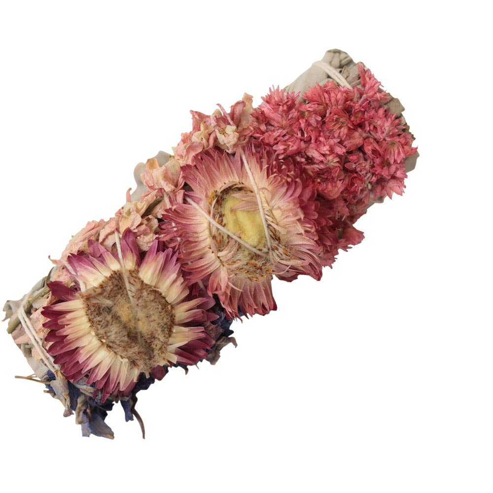 WHITE SAGE/FLOWERS - CLEANSING