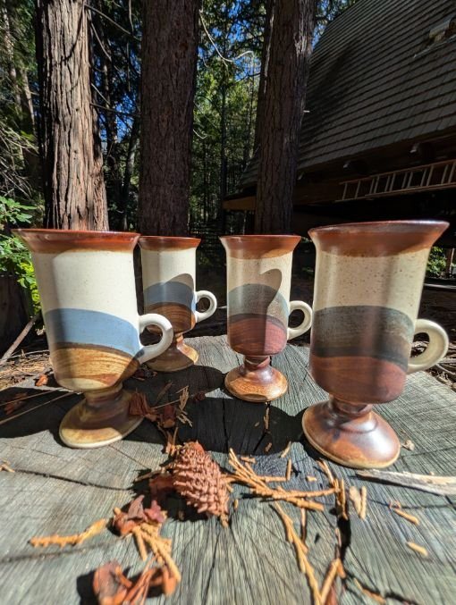 Vintage stoneware set 4PCS