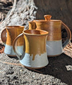 Vintage Tea Pot + 2 mugs (3 items)