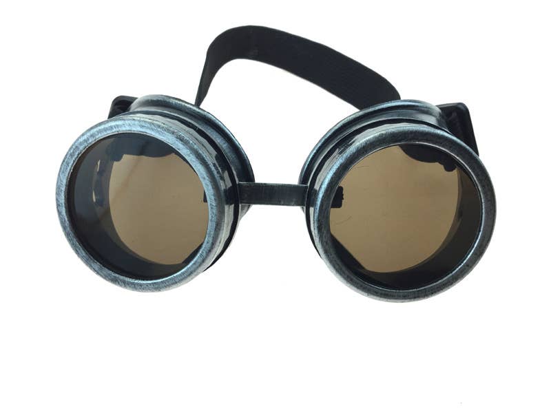 Silver Steampunk Goggles