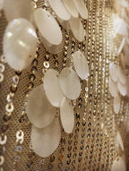 “Electric Opulence” Sequin Wrap Jacket