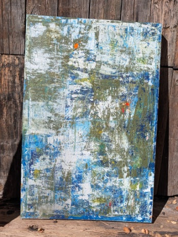 Pacha, Abstract on canvas