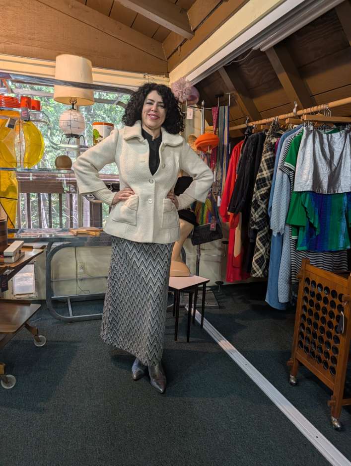 Vintage Mod Wool Jacket (Tabitha)