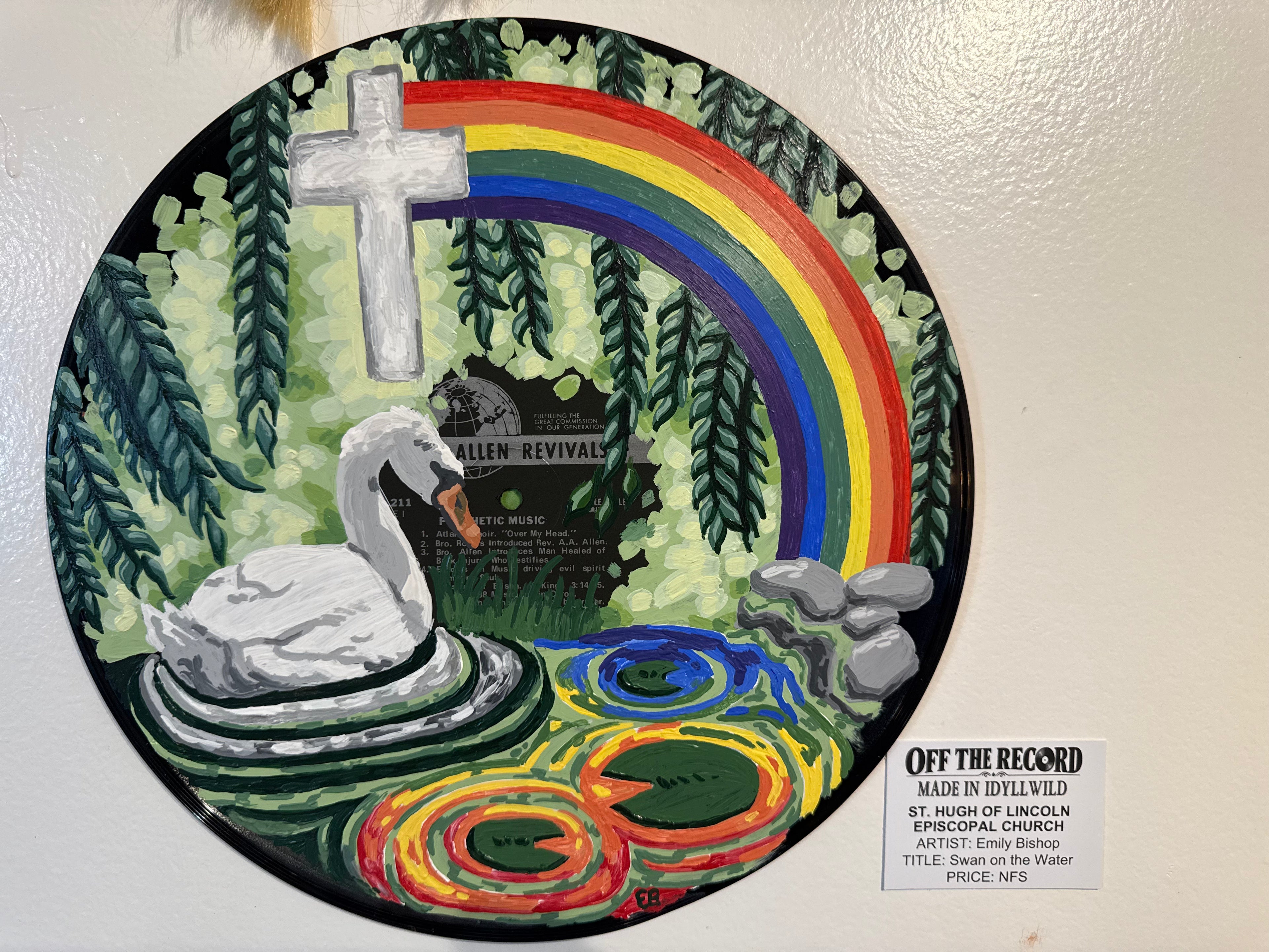 Swan on the Water by Emily Bishop for ST. HUGH OF LINCOLN EPISCOPAL CHURCH