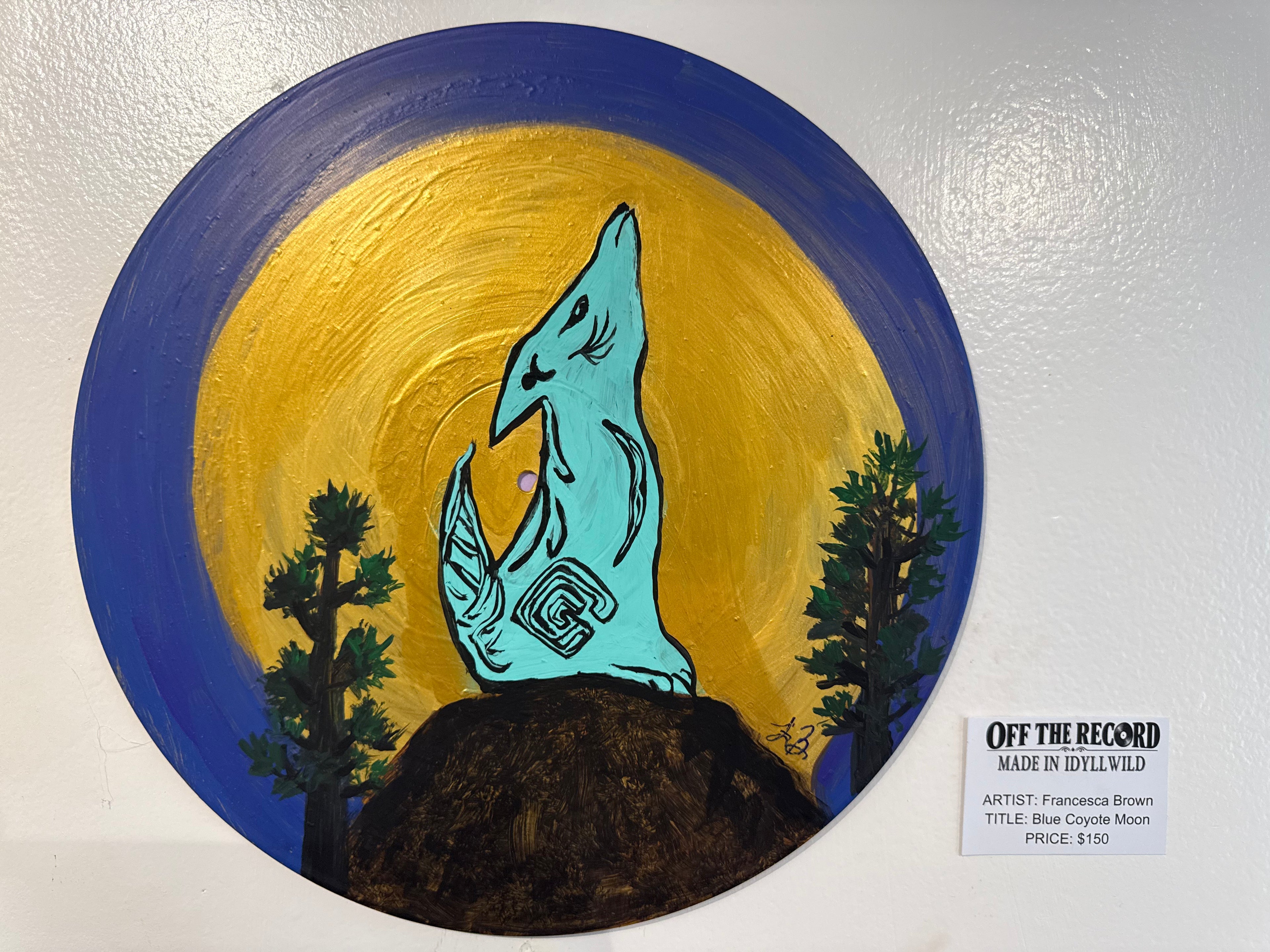 Blue Coyote Moon by Francesca Brown