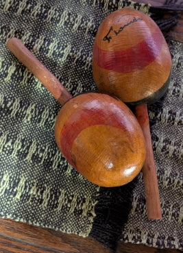 Hand Made Maracas, origin unknown