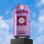 Hypha Mushroom Energy Drink - Hibiscus Bloom 12can increment