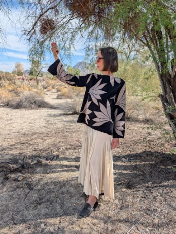 Fern Sweater, Wool Cotton Blend