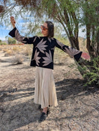 Fern Sweater, Wool Cotton Blend