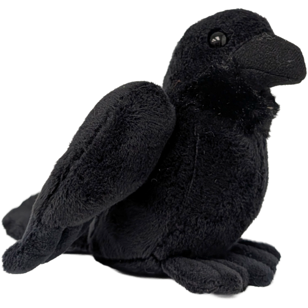 Shadow the Canned Raven - Bird Plush in a Can