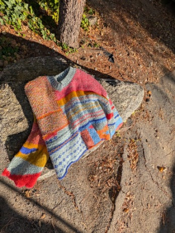 Vibrant Energy Sweater, by Madison & Moon