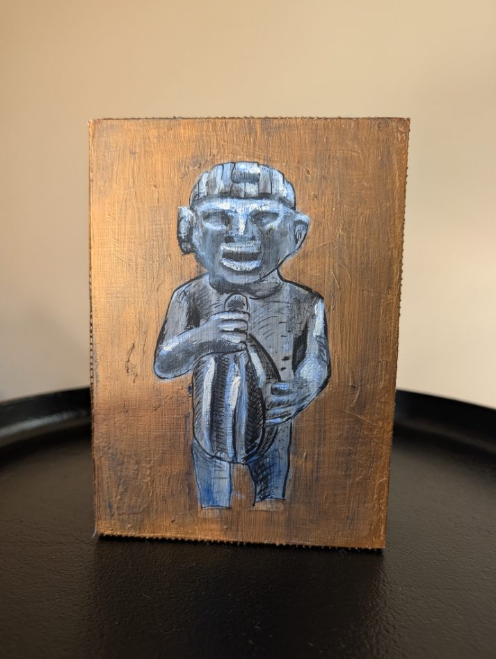 Mayan Cacao God, by Local Eric of El Buen Cacao
