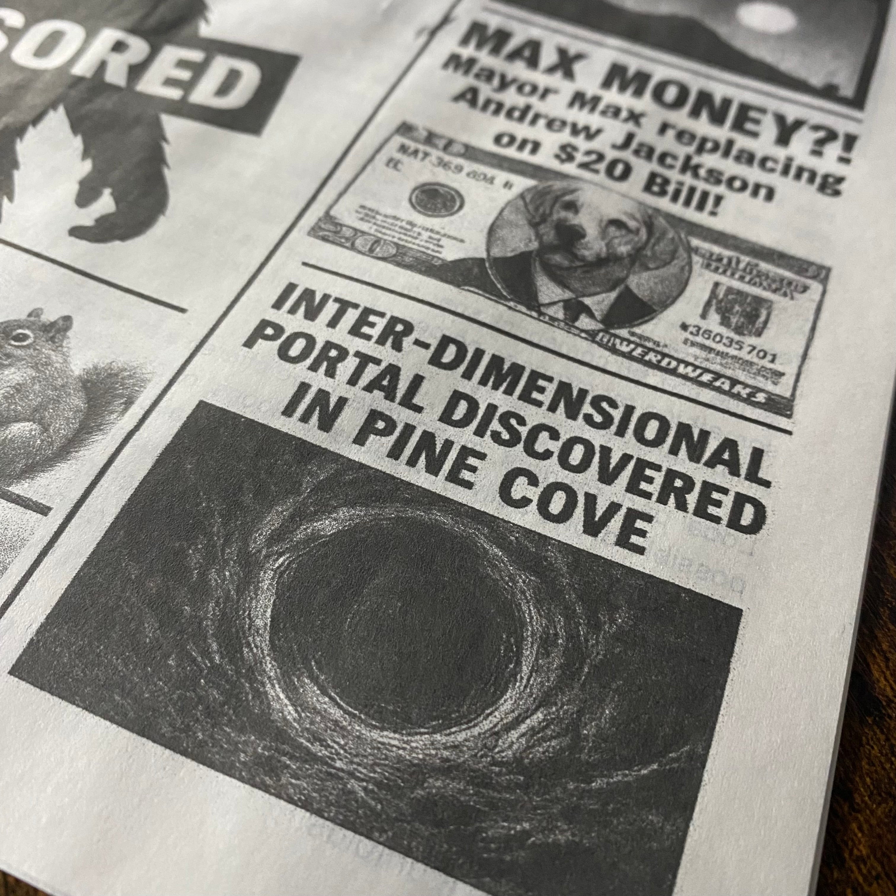 Idyllweird Tabloid Newspaper