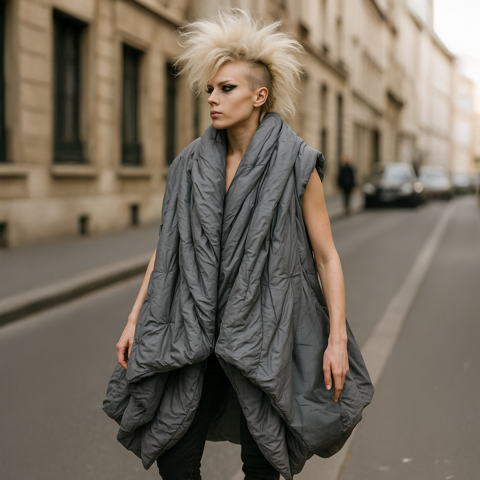 “The Haute Comforter Vest” – Streetwear for the Artist Who Hasn’t Slept in Days (People Who Do Art Vest)