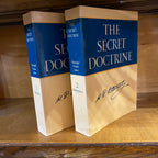 The Secret Doctrine – 2 Volume Set by Helena P. Blavatsky | Vintage Occult Philosophy & Theosophy Classic