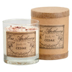 Cedar 7 oz Botanical Candle in Scotch Glass